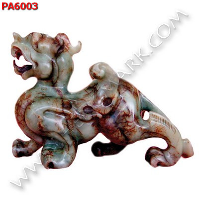 PA6003 ปี่เซียะคู่ตั้งโต๊ะ หินเนื้อหยก ราคา 7900 บาท http://hengmark.com/view_product/PA6003.htm