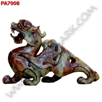 PA7008 ปี่เซียะคู่ตั้งโต๊ะ เนื้อหินหยก ราคา 13900 บาท http://hengmark.com/view_product/PA7008.htm