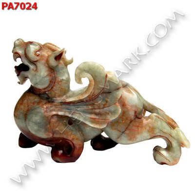 PA7024 ปี่เซียะหยกคู่ตั้งโต๊ะ ราคา 13900 บาท http://hengmark.com/view_product/PA7024.htm