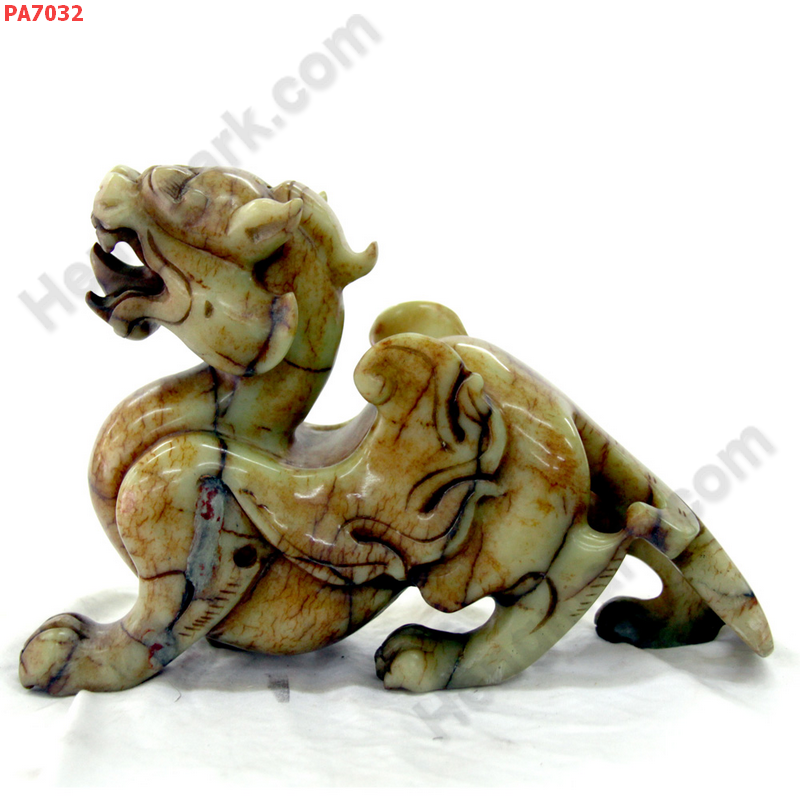PA7032 ปี่เซียะคู่ตั้งโต๊ะเนื้อหยก มีปีก ราคา 13900 บาท http://hengmark.com/view_product/PA7032.htm