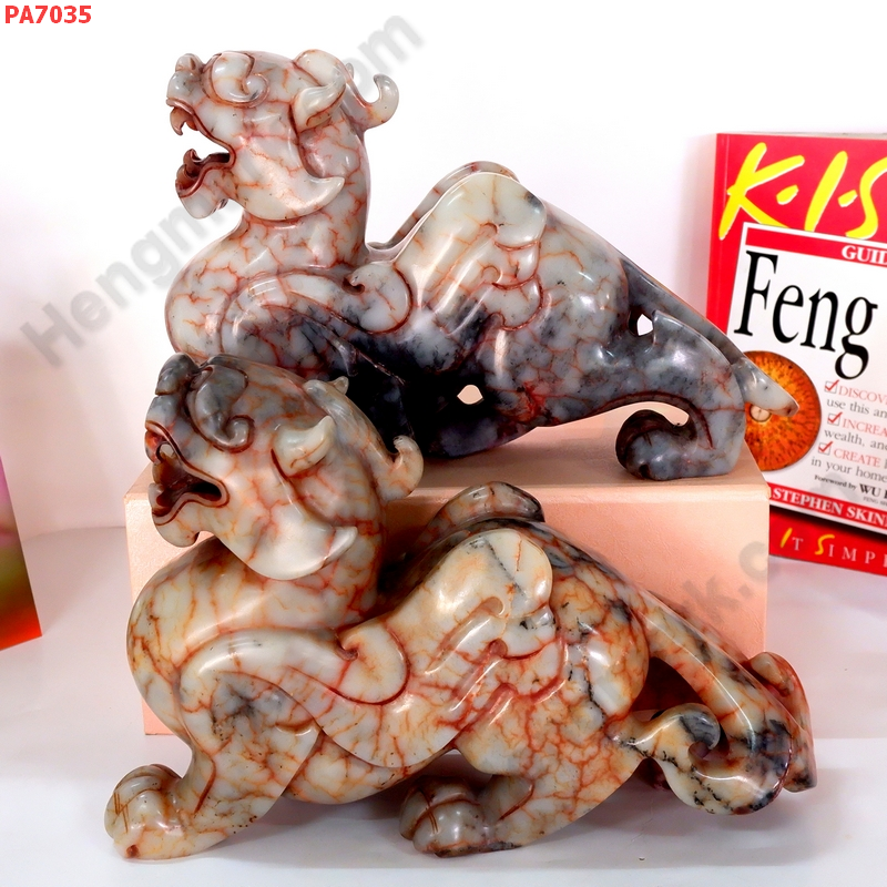 PA7035 ปี่เซียะคู่ตั้งโต๊ะเนื้อหยก มีปีก ราคา 14900 บาท http://hengmark.com/view_product/PA7035.htm