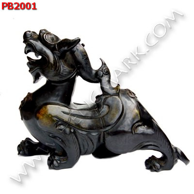 PB2001 ปี่เซียะคู่ตั้งโต๊ะ สีเขียวดำ ราคา 9900 บาท http://hengmark.com/view_product/PB2001.htm