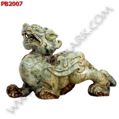 PB2007 ปี่เซียะเนื้อหินหยกคู่ตั้งโต๊ะ (ใหญ่พิเศษ) ราคา 89000 บาท http://hengmark.com/view_product/PB2007.htm