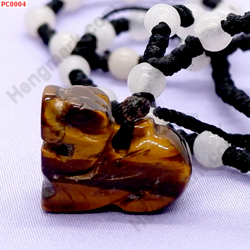 PC0004 สร้อยคอปี่เซียะไทเกอร์อายจิ๋ว ราคา 199 บาท http://hengmark.com/view_product/PC0004.htm