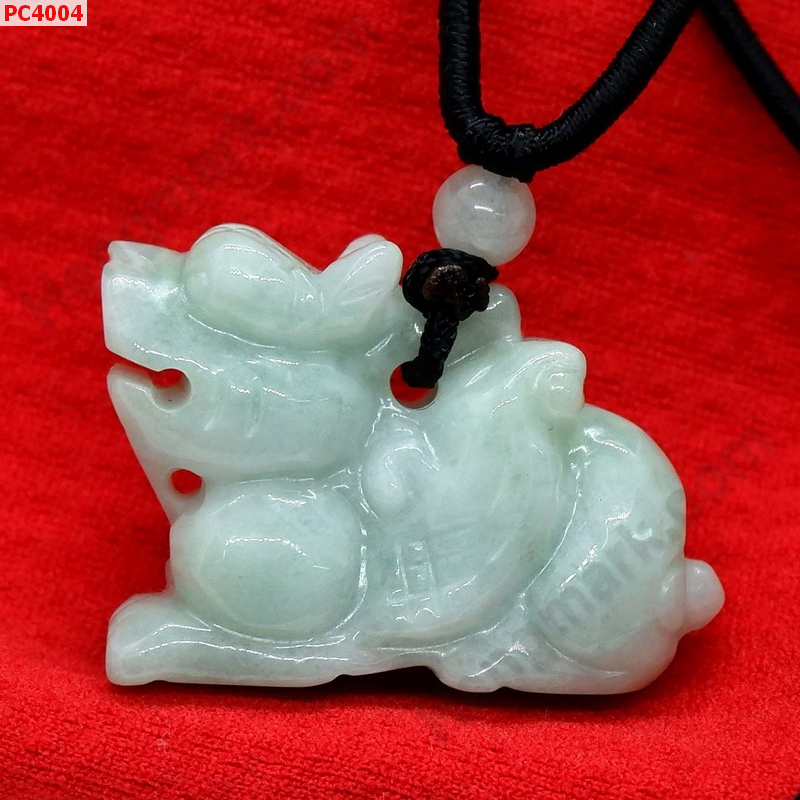 PC4004 ปี่เซียะหยกพร้อมสร้อยเชือก ราคา 499 บาท http://hengmark.com/view_product/PC4004.htm