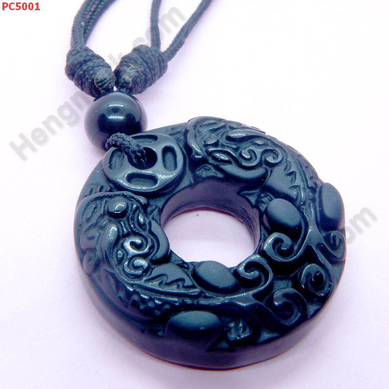 PC5001 สร้อยคอปี่เซียะหยกเขียว ราคา 599 บาท http://hengmark.com/view_product/PC5001.htm