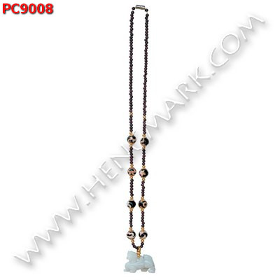 PC9008 สร้อยคอปี่เซียะแม่ลูกหยกขาว ราคา 2479 บาท http://hengmark.com/view_product/PC9008.htm