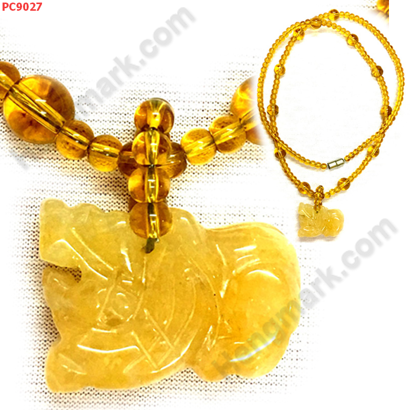 PC9027 สร้อยปี่เซียะหยกเหลือง ราคา 399 บาท http://hengmark.com/view_product/PC9027.htm