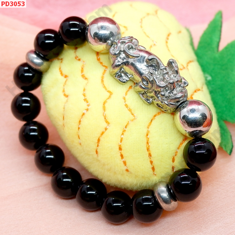 PD3053 สร้อยข้อมือปี่เซียะเงิน ราคา 399 บาท http://hengmark.com/view_product/PD3053.htm