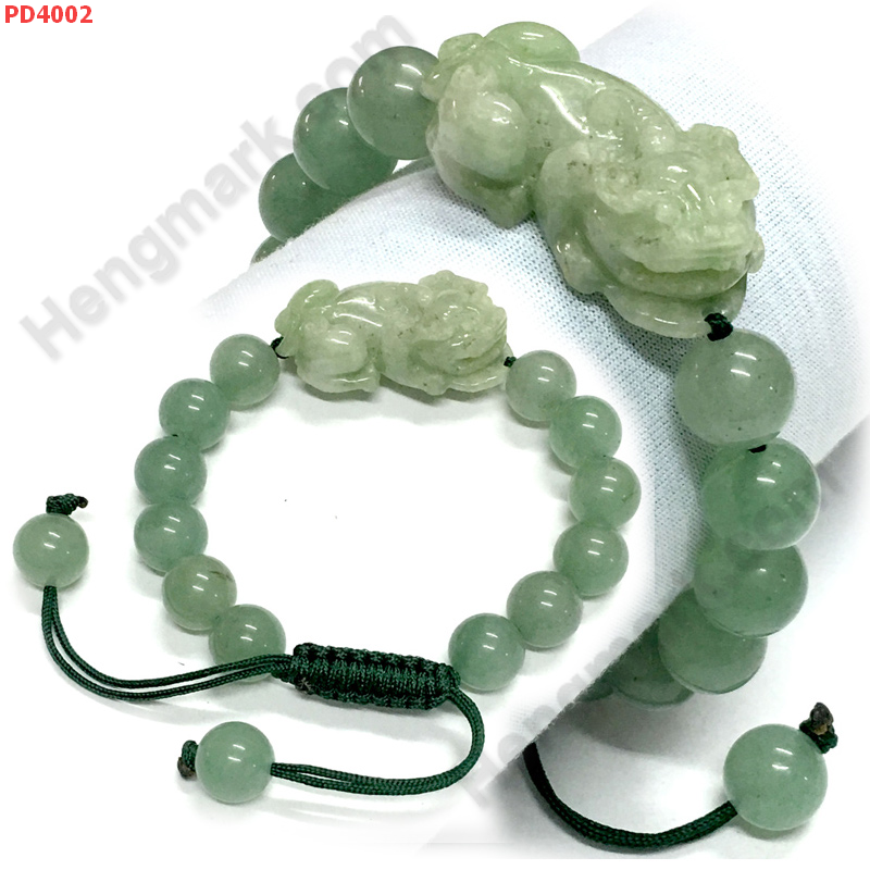 PD4002 สร้อยข้อมือปี่เซียะหยก ราคา 499 บาท http://hengmark.com/view_product/PD4002.htm