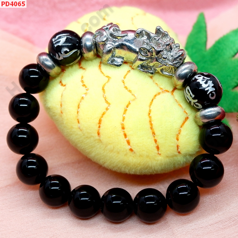PD4065 สร้อยข้อมือปี่เซียะเงิน+คาถาทิเบต ราคา 449 บาท http://hengmark.com/view_product/PD4065.htm