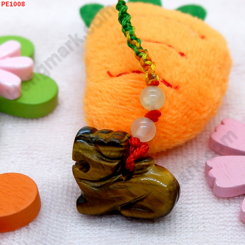 PE1008 ปี่เซียะแขวนมือถือ หินตาเสือ(Tiger eyes) ราคา 99 บาท http://hengmark.com/view_product/PE1008.htm
