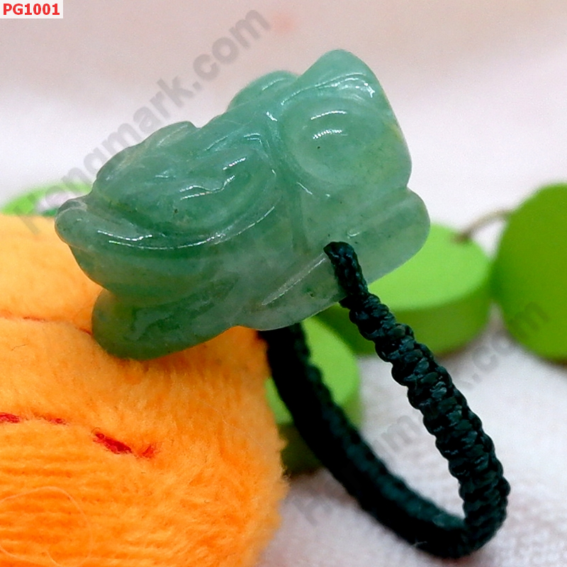 PG1001 ปี่เซียะหมอบหยกเขียว แบบแหวน ราคา 199 บาท http://hengmark.com/view_product/PG1001.htm
