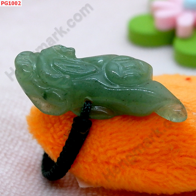 PG1002 แหวนปี่เซียะก้าวขา สีเขียว ราคา 199 บาท http://hengmark.com/view_product/PG1002.htm