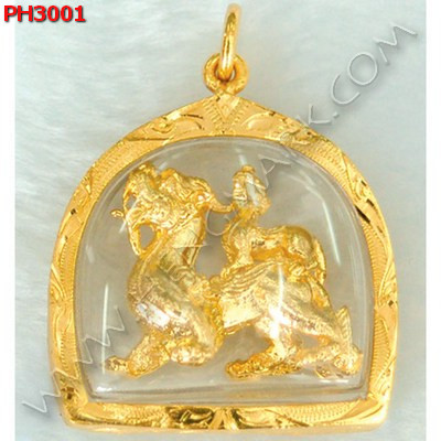 PH3001 ปี่เซียะทองเหลือง ใส่กรอบทอง ราคา 399 บาท http://hengmark.com/view_product/PH3001.htm