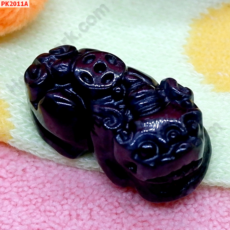 PK2011A ปี่เซียะหินอะเกตดำ เดี่ยว ราคา 220 บาท http://hengmark.com/view_product/PK2011A.htm