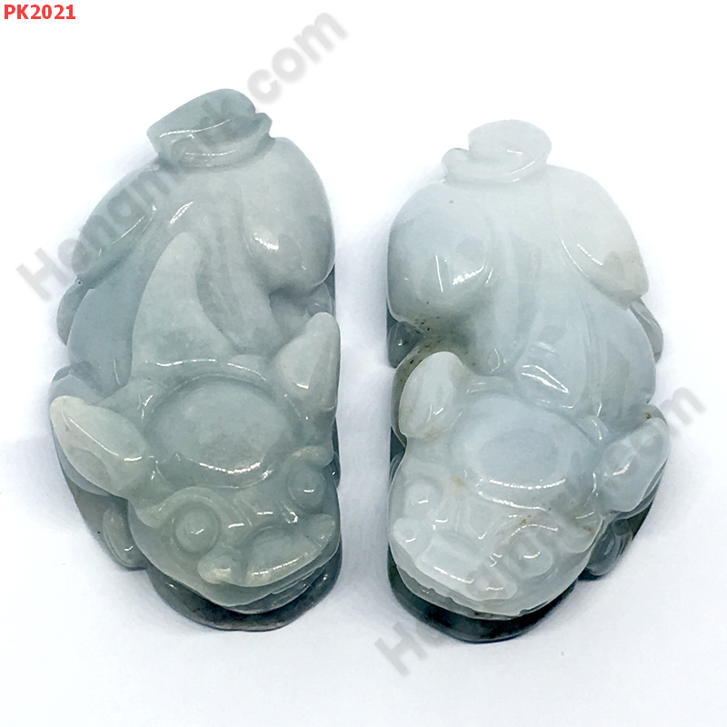 PK2021 ปี่เซียะหยกคู่ตั้งโต๊ะ แบบหมอบ ราคา 500 บาท http://hengmark.com/view_product/PK2021.htm