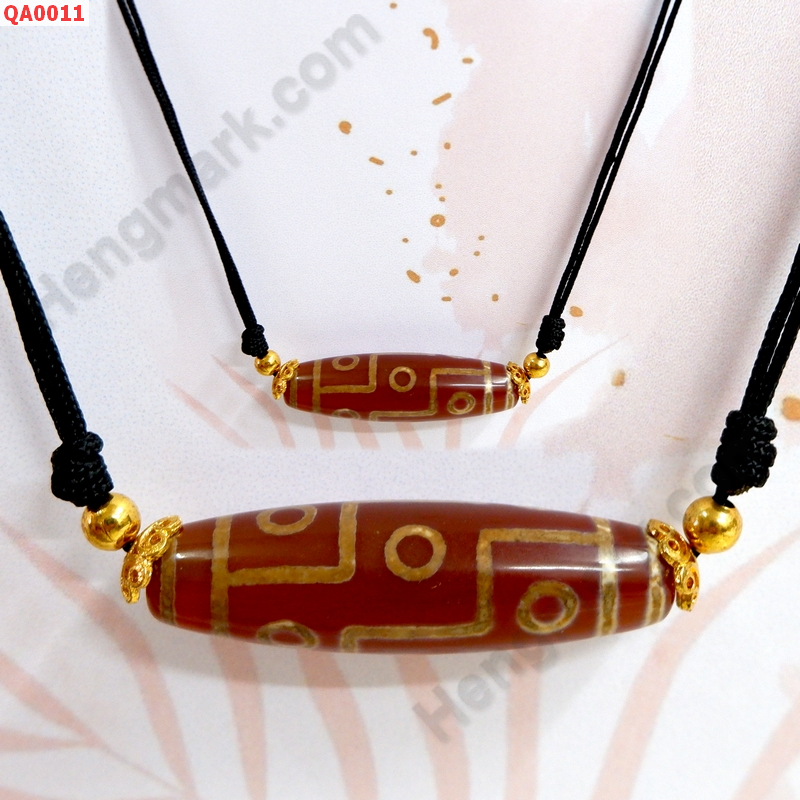 QA0011 สร้อยคอหินทิเบต 9 ตา ราคา 529 บาท http://hengmark.com/view_product/QA0011.htm