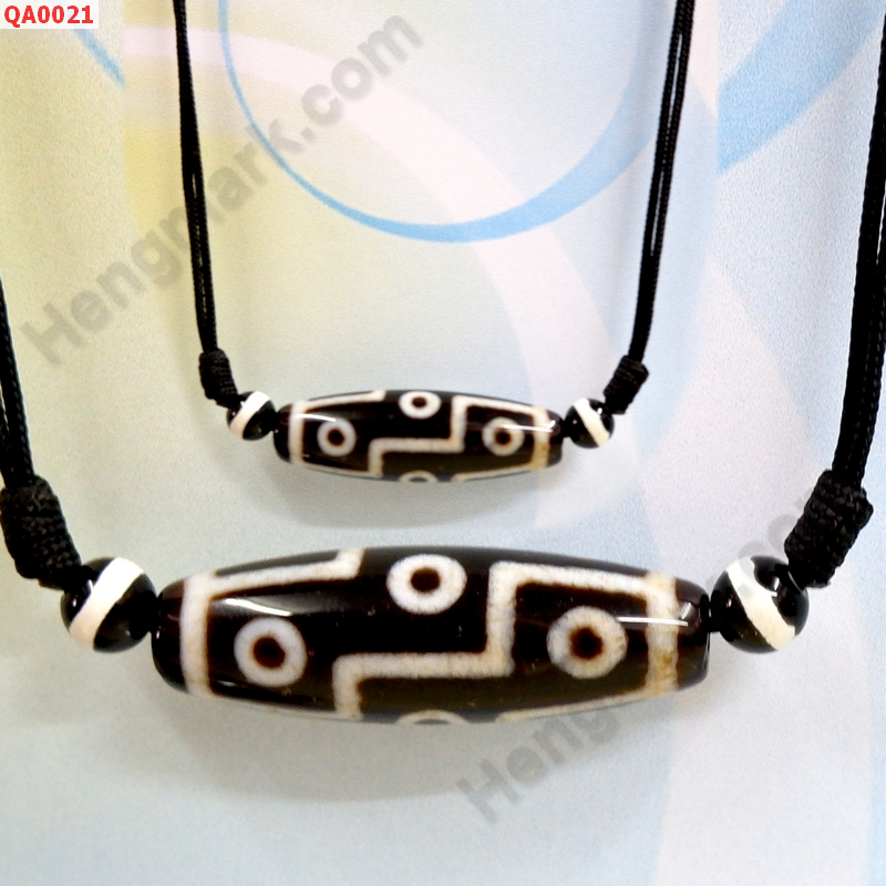 QA0021 สร้อยคอหินทิเบต ลาย 12 ตา ราคา 989 บาท http://hengmark.com/view_product/QA0021.htm