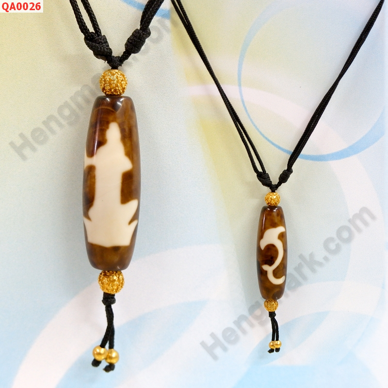 QA0026 สร้อยคอหินทิเบต ลายเจ้าแม่กวนอิม ราคา 379 บาท http://hengmark.com/view_product/QA0026.htm