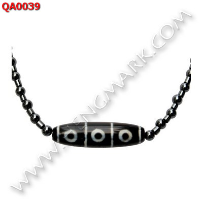 QA0039 หินทิเบต ลาย 9 ตาร้อยด้วยหินเฮมาไทด์ ราคา 899 บาท http://hengmark.com/view_product/QA0039.htm