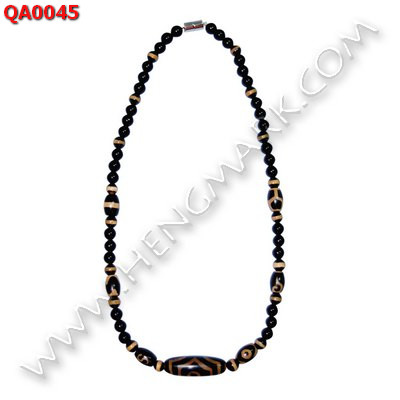 QA0045 สร้อยคอหินทิเบต หลายลาย ราคา 999 บาท http://hengmark.com/view_product/QA0045.htm