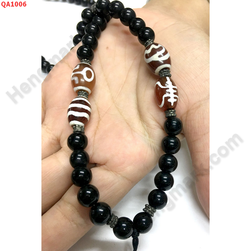 QA1006 สร้อยคอหินทิเบต4 ลาย ราคา 699 บาท http://hengmark.com/view_product/QA1006.htm