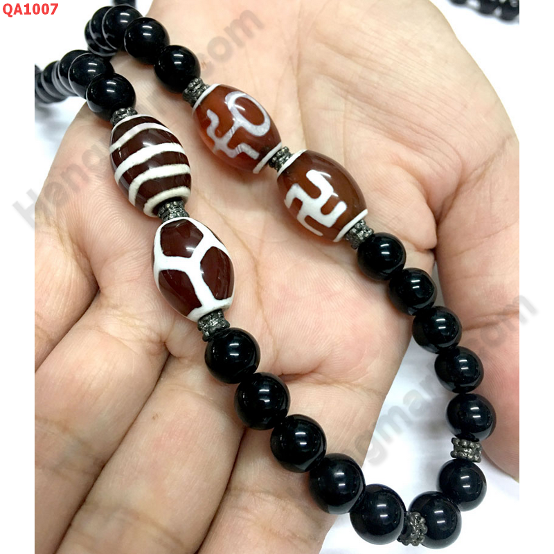 QA1007 สร้อยคอหินทิเบต4 ลาย ราคา 699 บาท http://hengmark.com/view_product/QA1007.htm