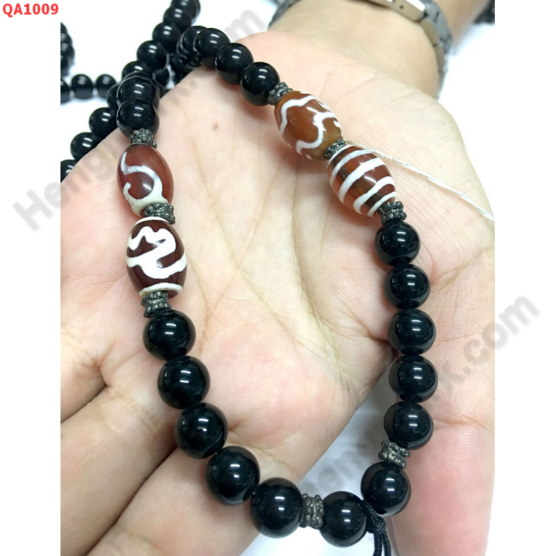 QA1009 สร้อยคอหินทิเบต4 ลาย ราคา 699 บาท http://hengmark.com/view_product/QA1009.htm
