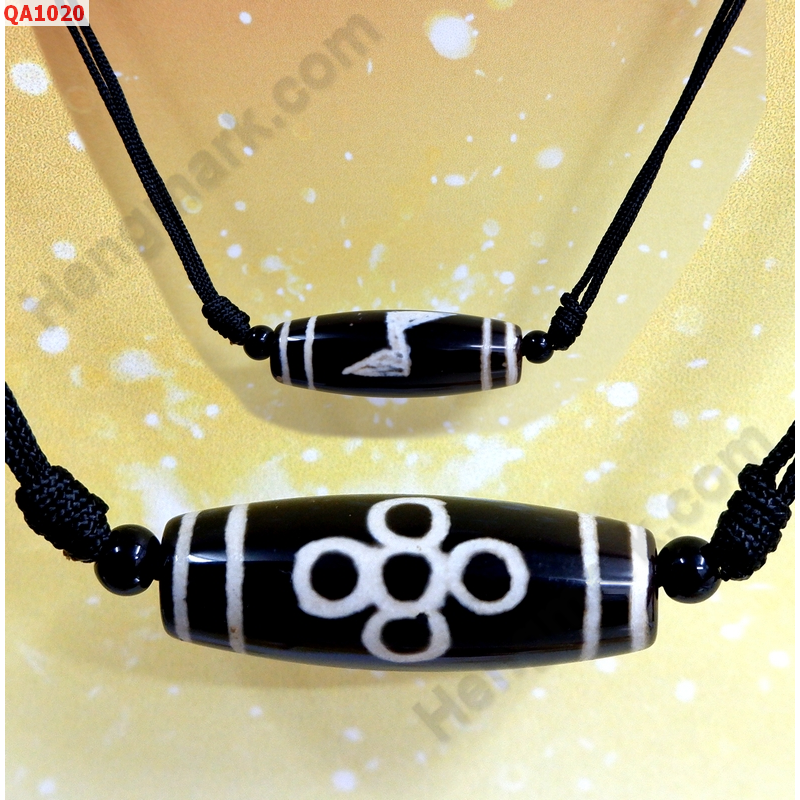 QA1020 สร้อยคอหินทิเบต 5 ตาสายฟ้าสร้อยปรับสั้นยาวได้ ราคา 299 บาท http://hengmark.com/view_product/QA1020.htm