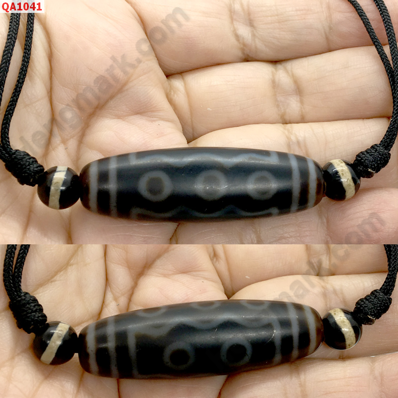 QA1041 สร้อยคอหินทิเบต ลาย 10 ตา ราคา 989 บาท http://hengmark.com/view_product/QA1041.htm