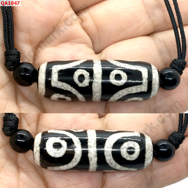 QA1047 สร้อยคอหินทิเบตลาย 8 ตา ราคา 649 บาท http://hengmark.com/view_product/QA1047.htm