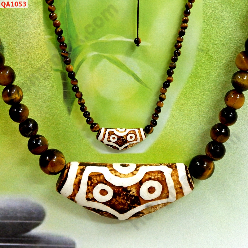 QA1053  หินทิเบต ลาย 7 ตาร้อยด้วยหินตาเสือ ราคา 699 บาท http://hengmark.com/view_product/QA1053.htm