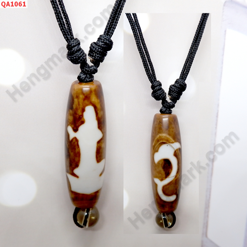 QA1061 สร้อยคอหินทิเบต ลายเจ้าแม่กวนอิม ราคา 199 บาท http://hengmark.com/view_product/QA1061.htm