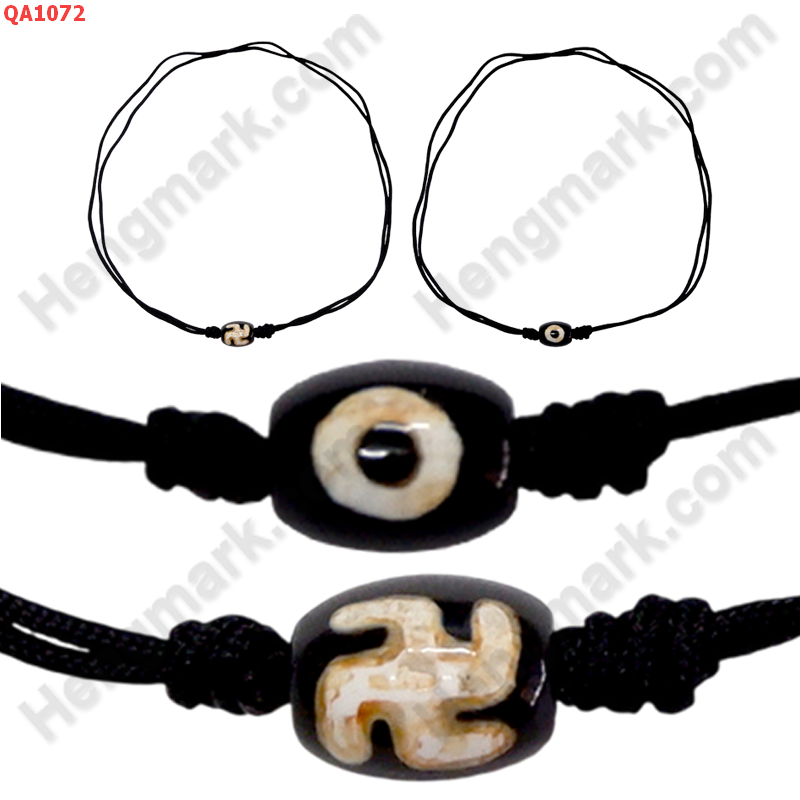 QA1072 สร้อยคอหินดีซีไอ ลาย 1 ตา สวัสดิกะ ราคา 199 บาท http://hengmark.com/view_product/QA1072.htm
