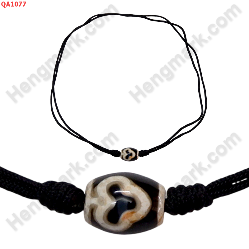 QA1077 สร้อยคอหินดีซีไอ ลายต้นโพธิ์ ราคา 199 บาท http://hengmark.com/view_product/QA1077.htm
