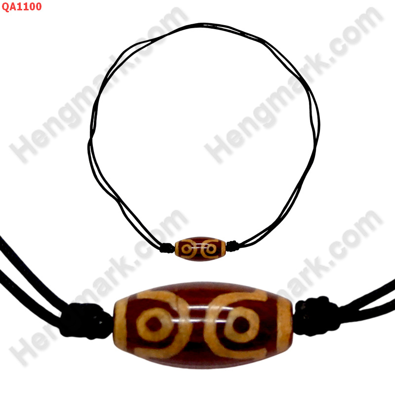 QA1100 สร้อยคอหินดีซีไอ ลาย 3 ตา ราคา 249 บาท http://hengmark.com/view_product/QA1100.htm