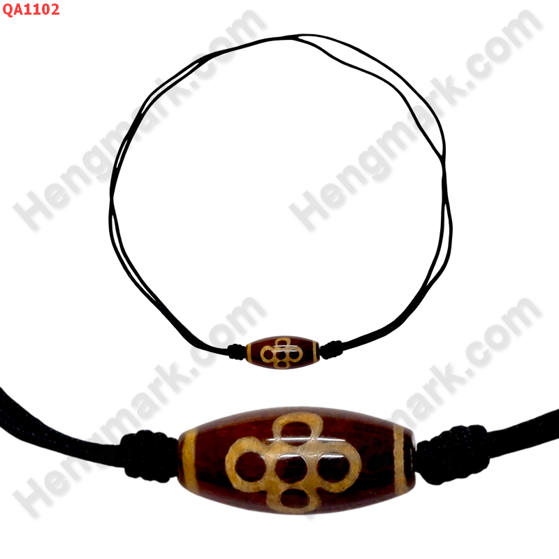 QA1102 สร้อยคอหินดีซีไอ ลาย 5 ตา สายฟ้า ราคา 249 บาท http://hengmark.com/view_product/QA1102.htm