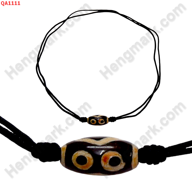 QA1111 สร้อยคอหินดีซีไอ ลาย  3 ตา ราคา 199 บาท http://hengmark.com/view_product/QA1111.htm