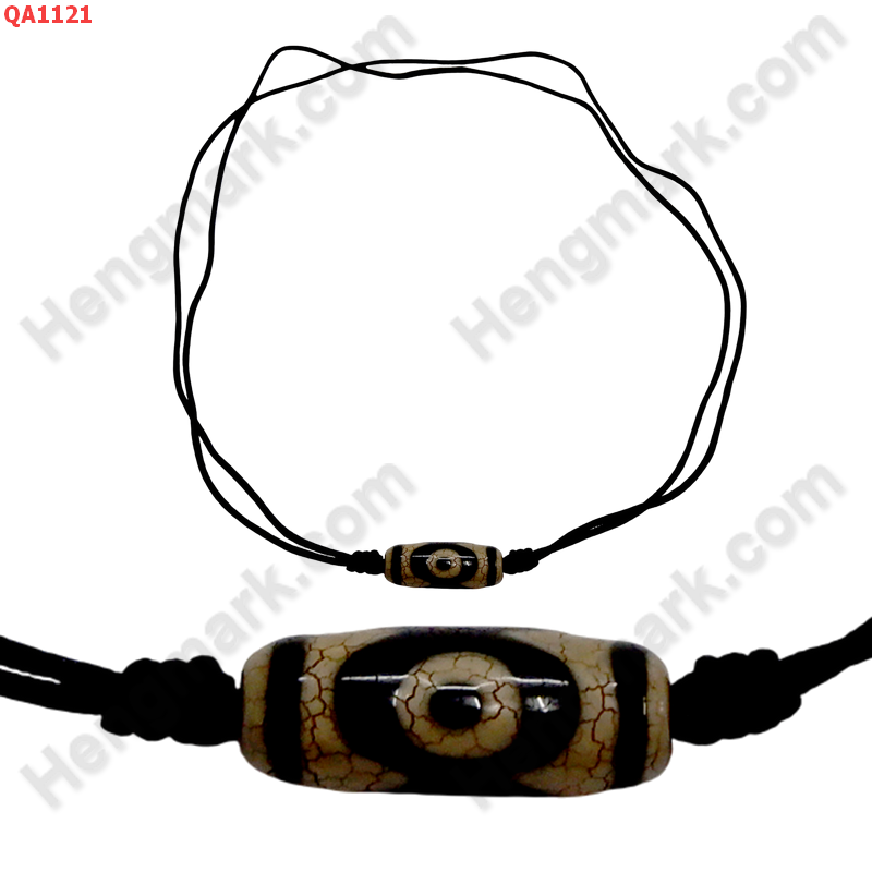 QA1121 สร้อยคอหินดีซีไอ ลาย 3 ตา ราคา 249 บาท http://hengmark.com/view_product/QA1121.htm