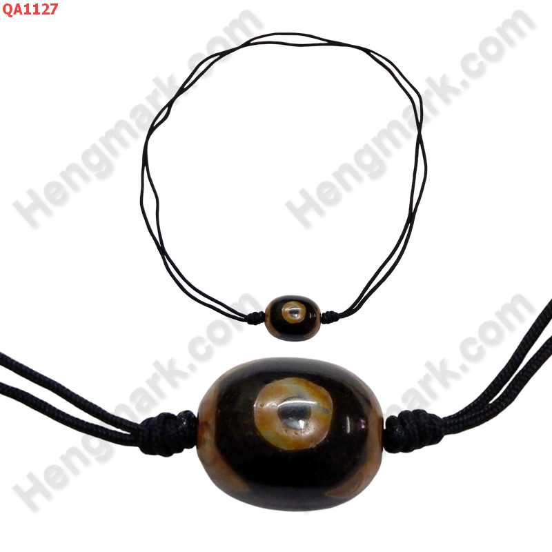 QA1127 สร้อยคอหินดีซีไอ ลาย 3 ตา ราคา 249 บาท http://hengmark.com/view_product/QA1127.htm