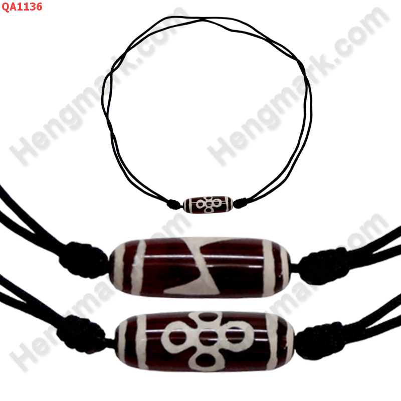 QA1136 สร้อยคอหินดีซีไอ ลาย 5 ตา สายฟ้า ราคา 249 บาท http://hengmark.com/view_product/QA1136.htm