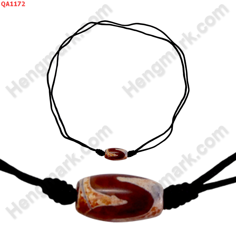 QA1172 สร้อยคอหินดีซีไอ ลายเขี้ยวเสือ ราคา 199 บาท http://hengmark.com/view_product/QA1172.htm