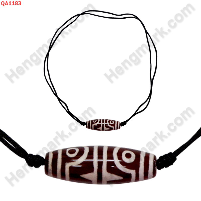 QA1183 สร้อยคอหินดีซีไอ ลาย 4 ตา เขี้ยวเสือ ราคา 299 บาท http://hengmark.com/view_product/QA1183.htm