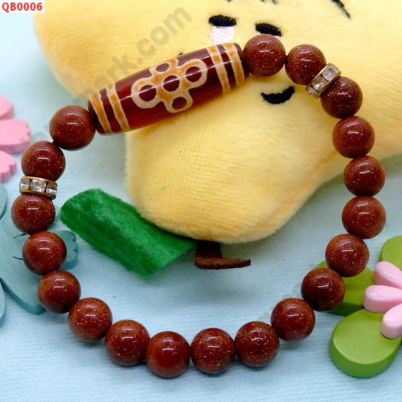QB0006 สร้อยข้อมือหินทิเบต 5 ตาสายฟ้า ราคา 439 บาท http://hengmark.com/view_product/QB0006.htm
