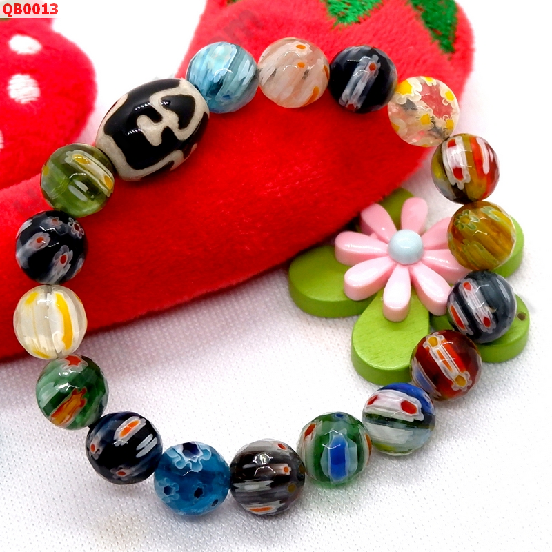 QB0013 สร้อยข้อมือหินทิเบตลายแก้ววิเศษ ราคา 379 บาท http://hengmark.com/view_product/QB0013.htm
