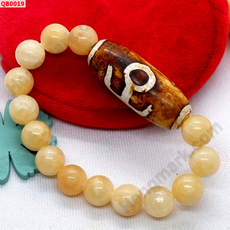 QB0019 สร้อยข้อมือหินทิเบตลายผู้สูงศักดิ์ ราคา 449 บาท http://hengmark.com/view_product/QB0019.htm