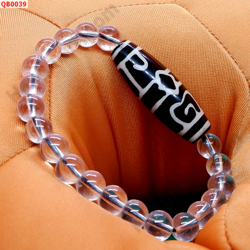 QB0039 สร้อยข้อมือ หิน DZI หมวกลามะ ราคา 359 บาท http://hengmark.com/view_product/QB0039.htm