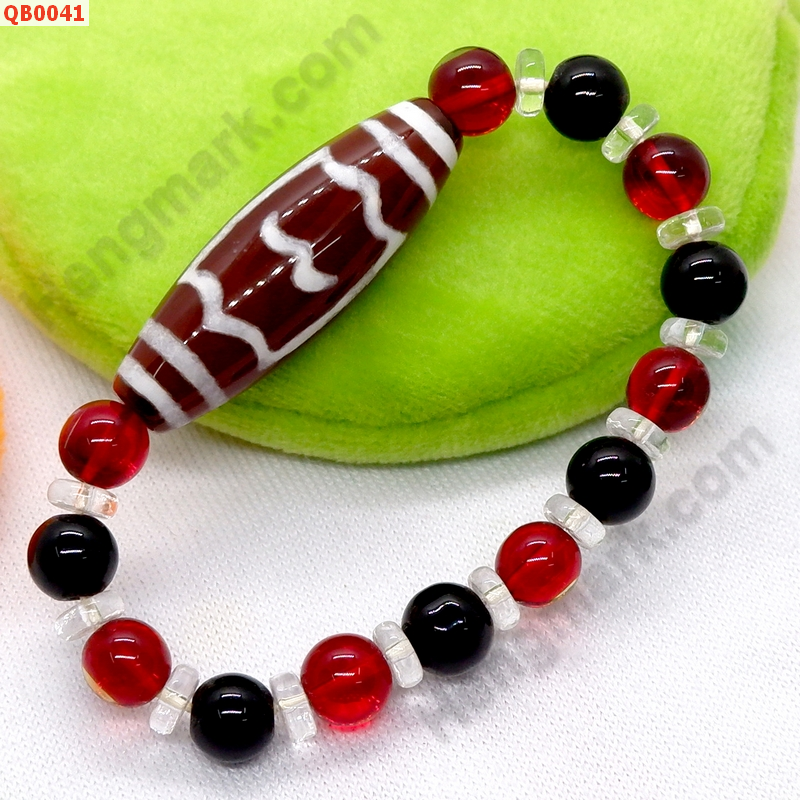 QB0041 สร้อยข้อมือ หินดีซีไอ ลายนกวิเศษ ราคา 359 บาท http://hengmark.com/view_product/QB0041.htm