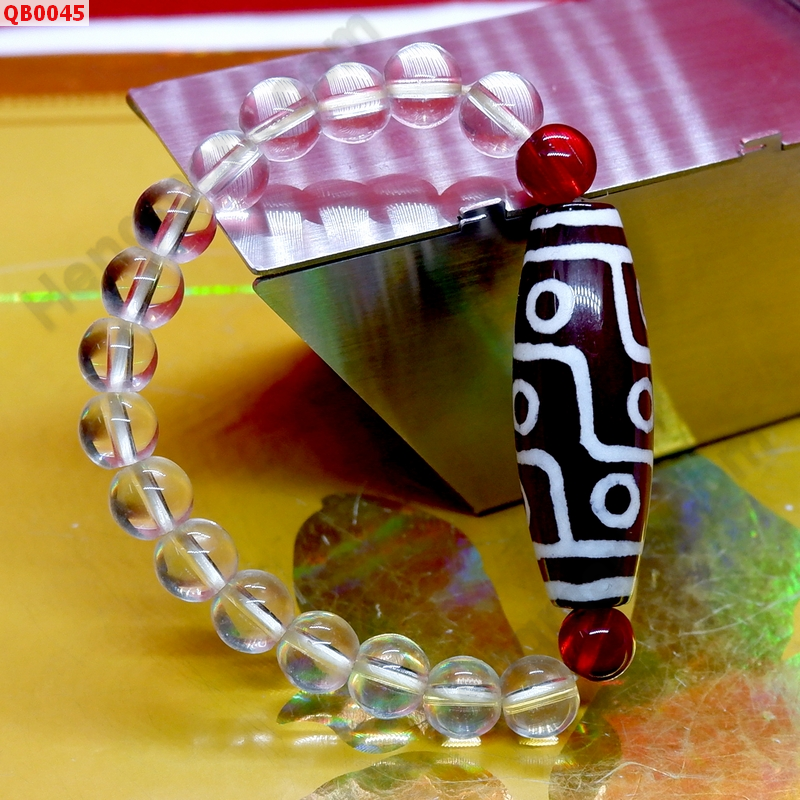 QB0045 สร้อยข้อมือ หินดีซีไอ 9 ตา ราคา 359 บาท http://hengmark.com/view_product/QB0045.htm